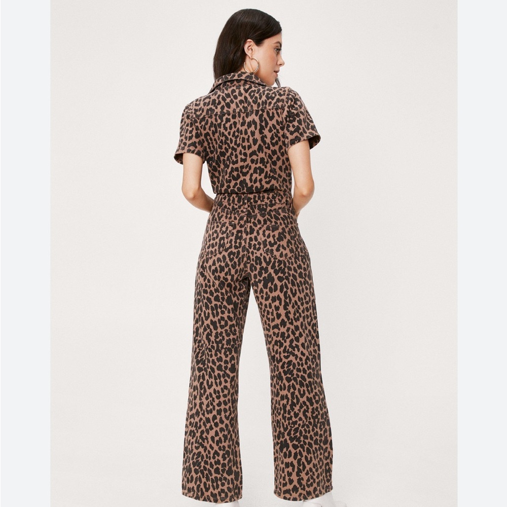 Nasty Gal Leopard print jumpsuit